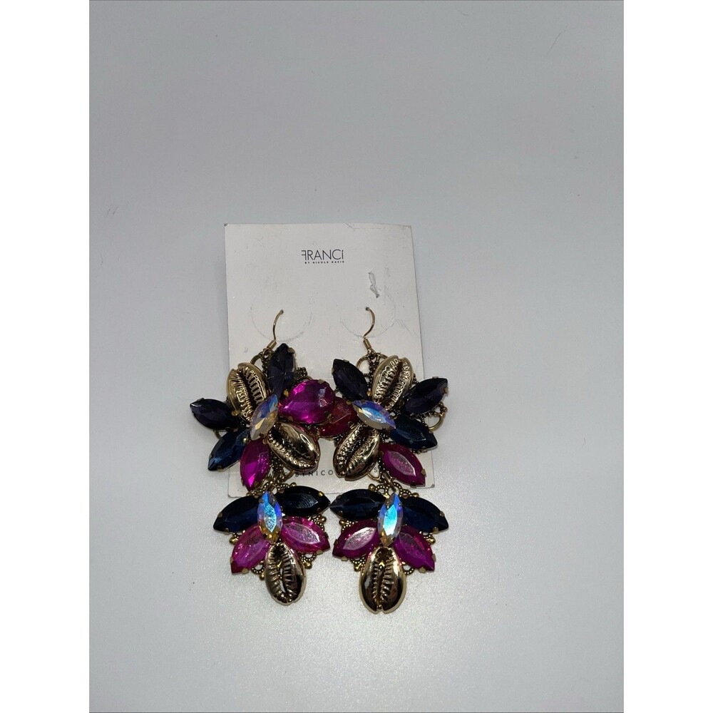 FRANCI BY NICOLE DAVIS Taraji Earrings 925 Sterling Earring Hooks